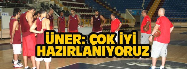 Trabzonspor Basketbol Takımı sıkı çalışıyor