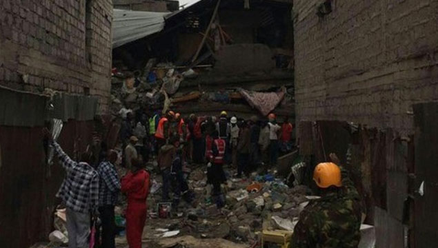Kenya’da bina çöktü: En az 7 ölü