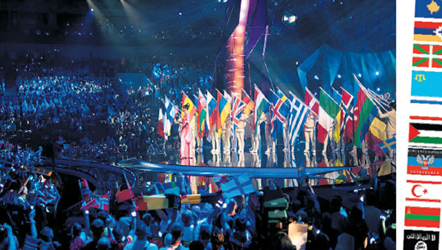 Eurovision'da bayrak krizi