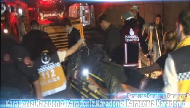 Kadıköy'de 2 işçi boya yaparken zehirlendi