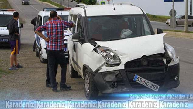 Samsun'da kaza: 4 Yaralı