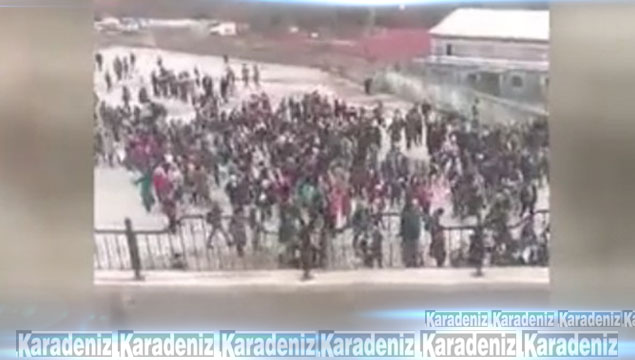 İstiklal Marşı yerine Öcalan sloganı