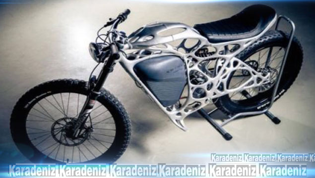 Dünyanın ilk 3D baskılı motosikleti