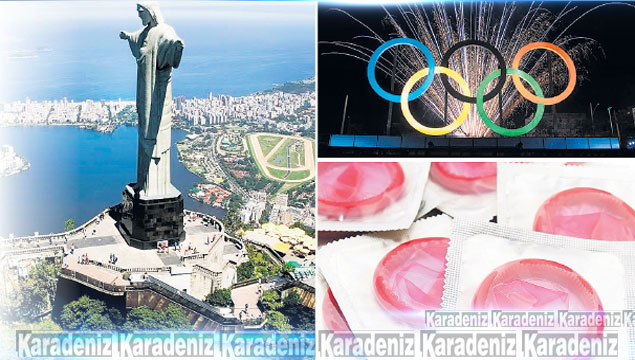 Olimpiyat köyüne 450 bin prezervatif