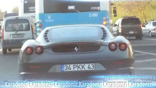 PKK Plakalı araç aranıyor