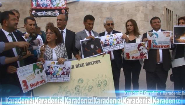CHP’lilerden Meclis’te Gezi eylemi