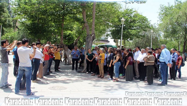 HDP'liler "Boşanma Komisyonu"nu protesto etti