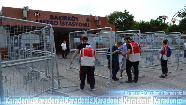 Bakırköy'de geniş güvenlik önlemi