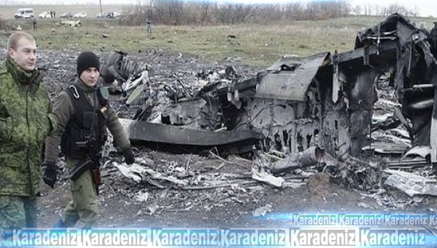 Düşen uçağın enkazında Rus yapımı füze