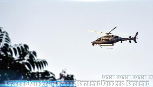 Helikopter destekli uyuşturucu operasyonu