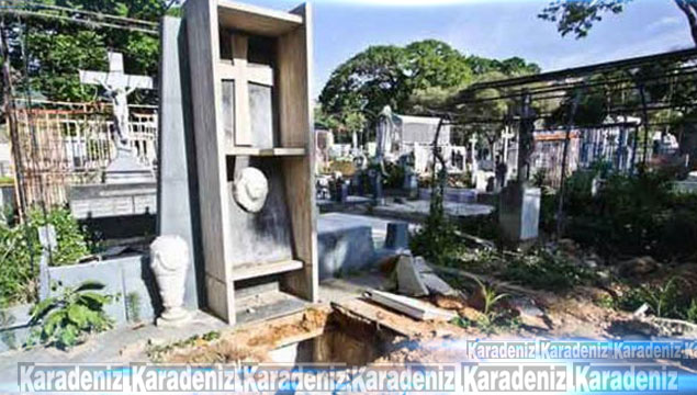 Eski devlet başkanının mezarına saldırı