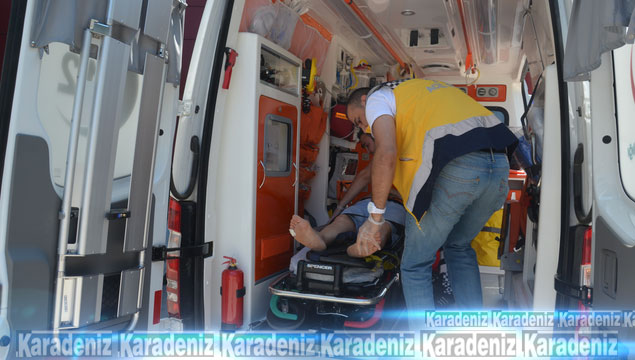 Fatsa'da kaza: 1 Yaralı!