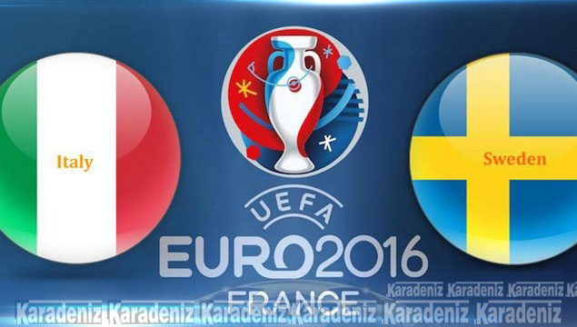 EURO 2016'da kritik maç İtalya - İsveç