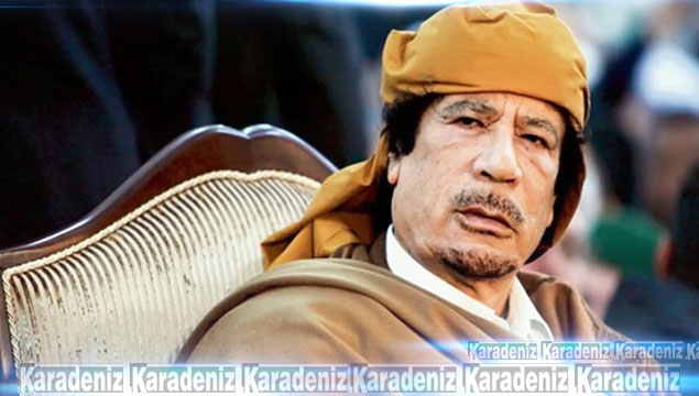 Kaddafi'nin servetinin peşine düştü!
