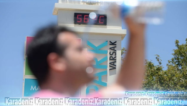Antalya'da sıcaklık rekoru: 56 derece!