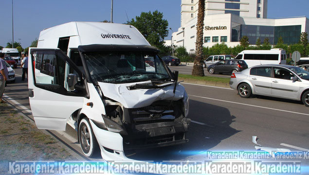 Samsun'da kaza: 4 Yaralı