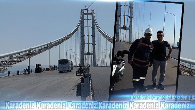 Kenan Sofuoğlu Osmangazi Köprüsü'nde!