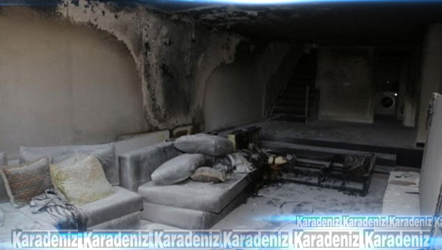 İzzet Yıldızhan'ın evi yandı!