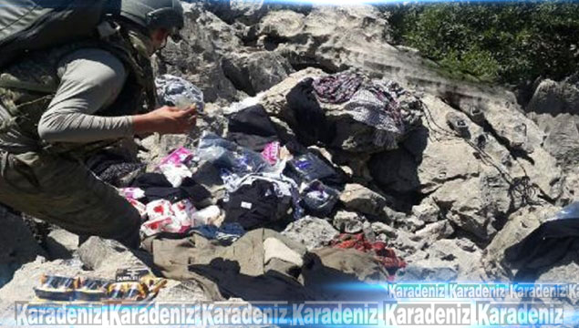 PKK mezarlığı yakınında EYP bulundu!