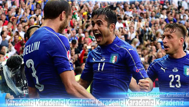 İtalya çeyrek finalde