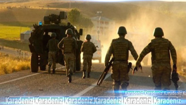 Karadeniz'de PKK sığınakları imha edildi