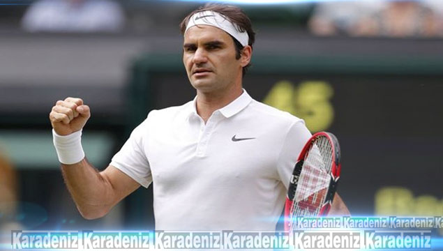 Federer Wimbledon'da çeyrek finalde