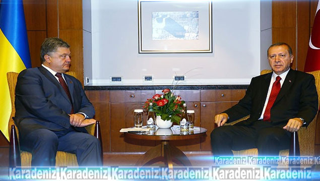 Erdoğan, Poroşenko ile buluştu!