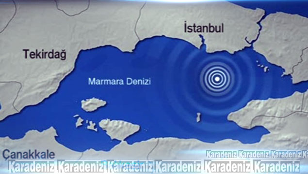 Marmara'da deprem!