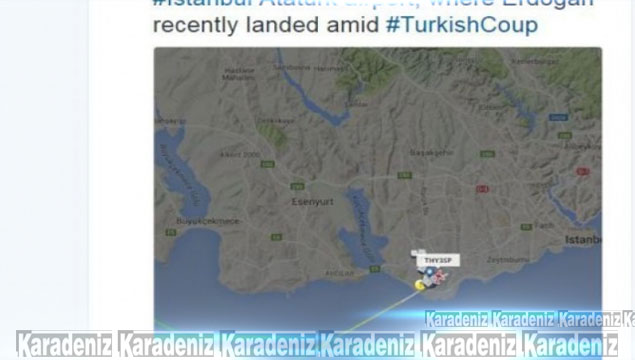 Erdoğan'ın uçağını açık hedef yaptı!