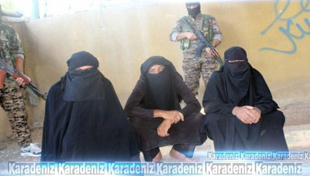 Kara çarşafla kaçan 3 IŞİD'li yakalandı!