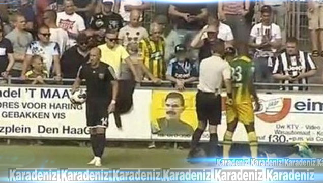 Karabükspor maçında Öcalan posteri!