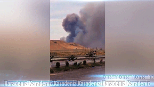 Azerbaycan'da patlama
