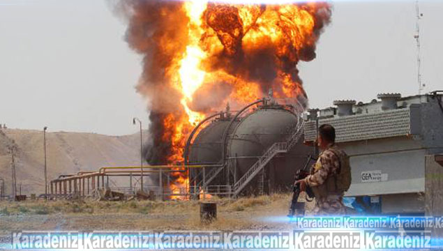 IŞİD petrol kuyusuna saldırdı