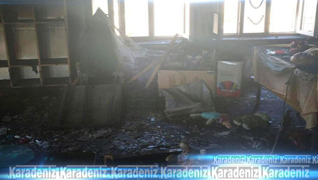 Teröristler anaokulu yaktı