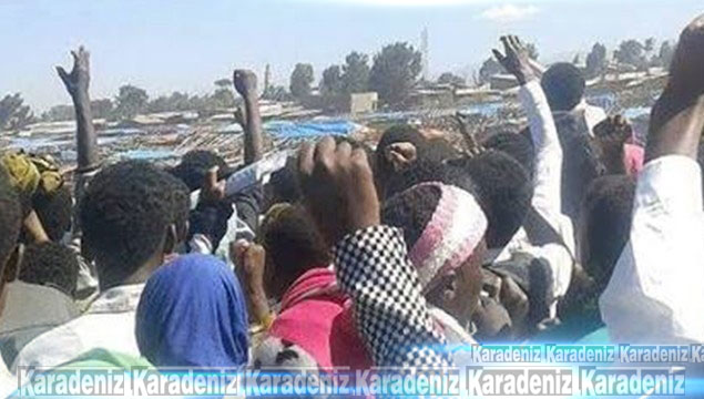 Etiyopya'da 97 protestocuyu öldürdü!