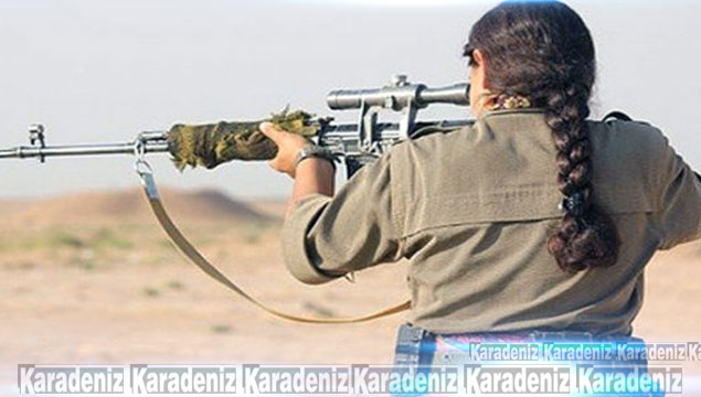  Kırsaldaki kadın PKK'lı teslim oldu!
