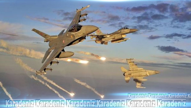  PKK hedeflerine hava harekatı!