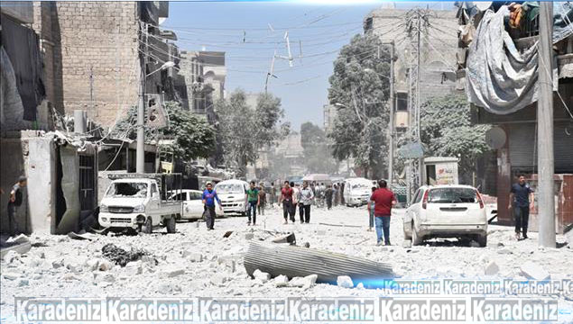 Esed rejimi sivilleri vurdu: 11 ölü