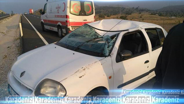Kütahya’da trafik kazası: 1 ölü, 1 yaralı