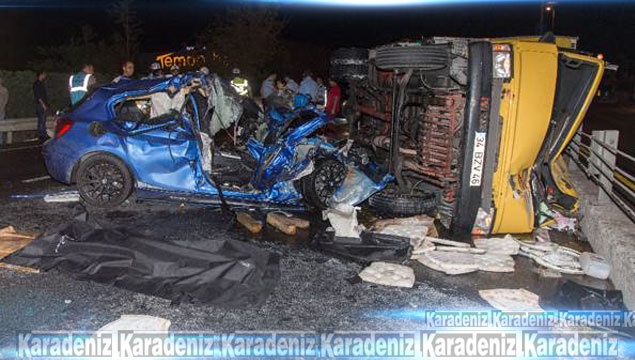 Çağlayan'da trafik kazası: 2 ölü, 2 yaralı