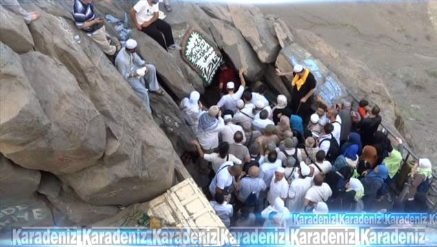 Hacı adayları Hira Mağarası’nı ziyaret ediyor