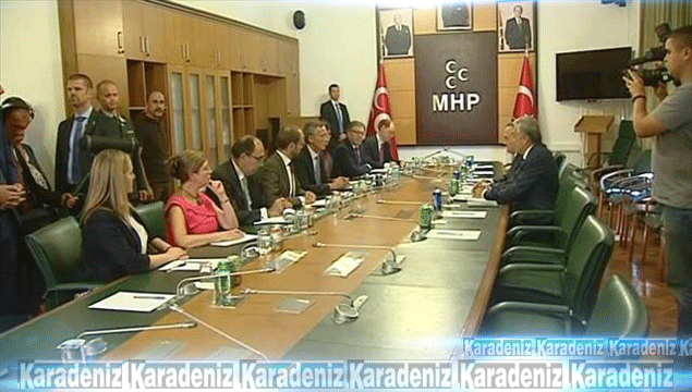 NATO Genel Sekreteri MHP Grubunda