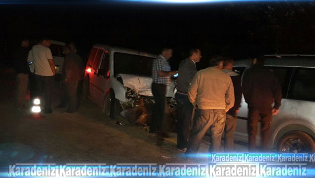 Kastamonu'da trafik kazası: 8 Yaralı