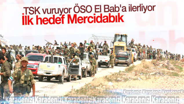 ÖSO birlikleri EL Bab yolunda IŞİD'i temizleyecek