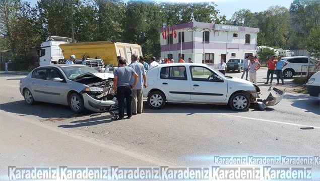  Fatsa'da zincirlime trafik kazası
