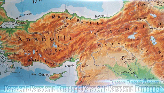 Tepki çeken 'Türkiye haritası'