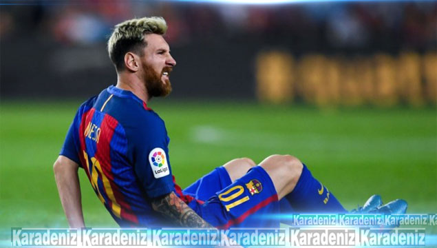 Messi 3 haftaya iyileşmez!