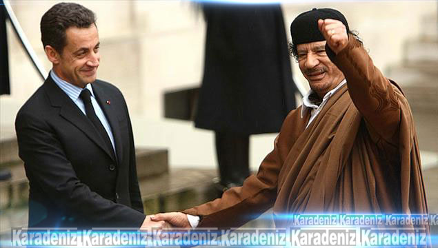Kaddafi’den Sarkozy’ye destek iddiası