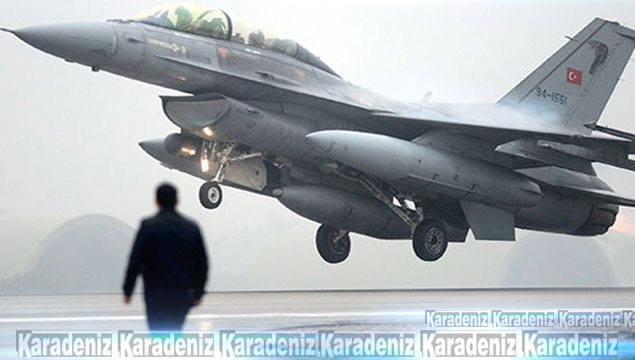 F-16'lar DAEŞ'in karargah binasını vurdu