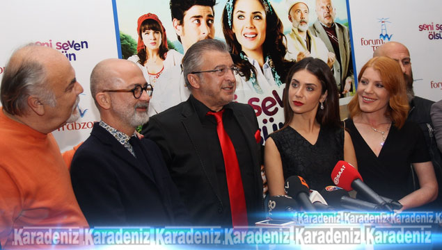 'Seni Seven Ölsün' oyuncuları Trabzon'da